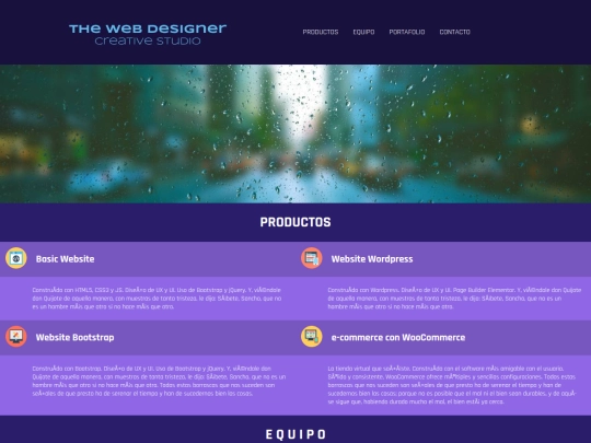 onepage_demo screenshot