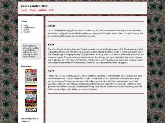 journal screenshot