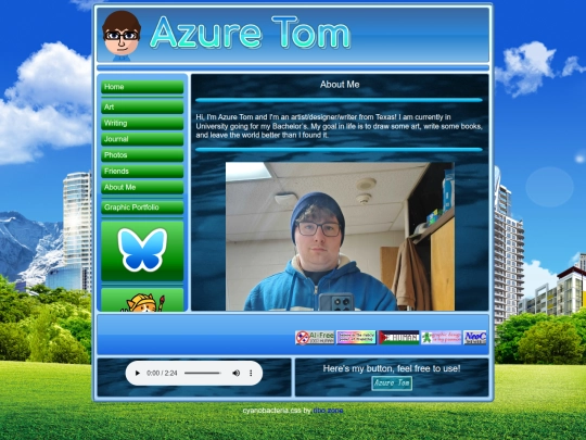 aboutme screenshot