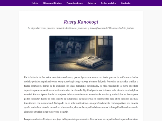 joyas/agos2/rusty-kanokogi-dignidad-practica-marcial screenshot