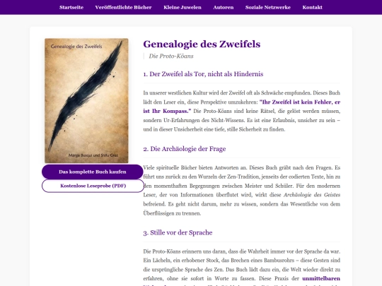 publicados/genealogie screenshot