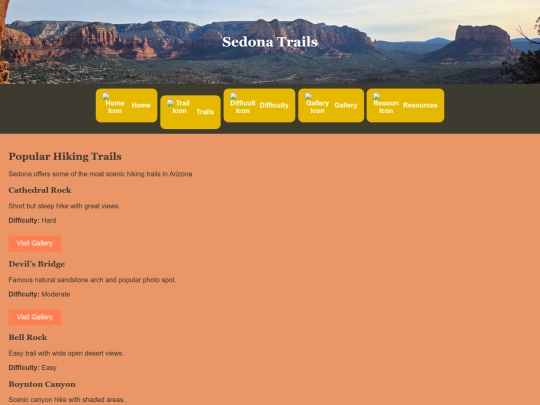 trails screenshot