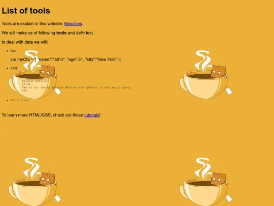 tooling screenshot