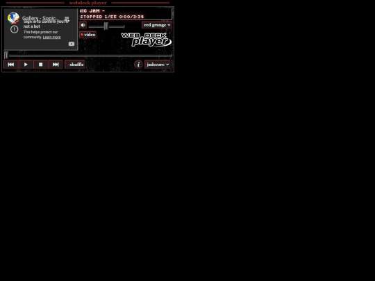 webdeck-player screenshot