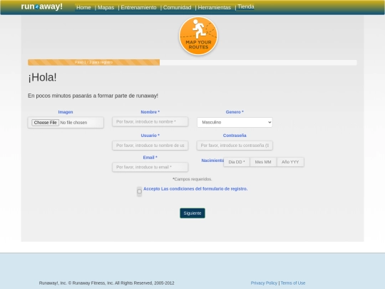 registro screenshot