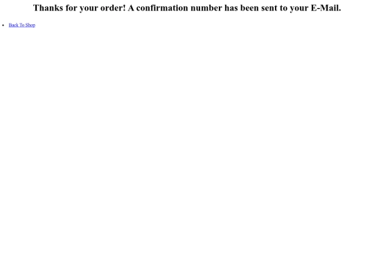 Order screenshot