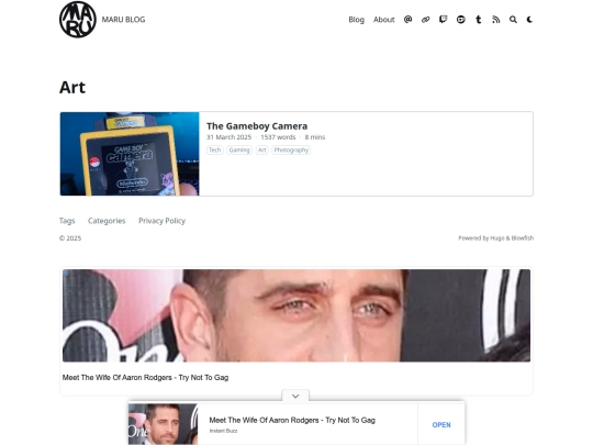 blog/tags/art screenshot