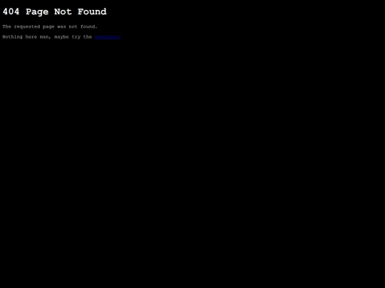 not_found screenshot