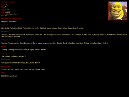 profile/maxxy screenshot