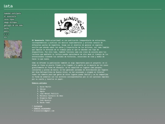 pages/el_susurrerio screenshot