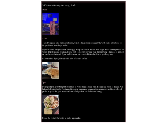 meals screenshot