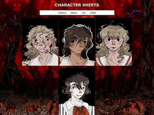 characterpage screenshot