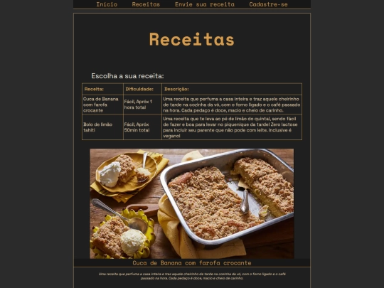 receitas screenshot