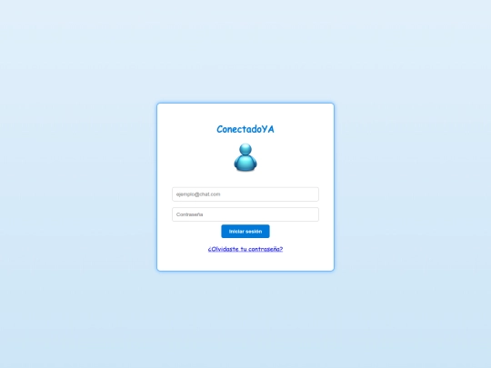 login screenshot