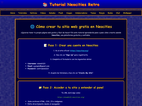 neocities screenshot