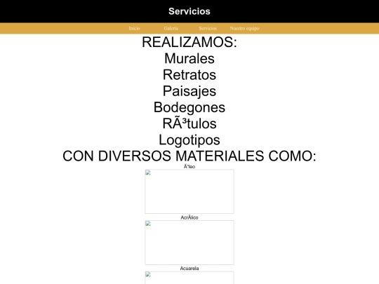 servicios screenshot
