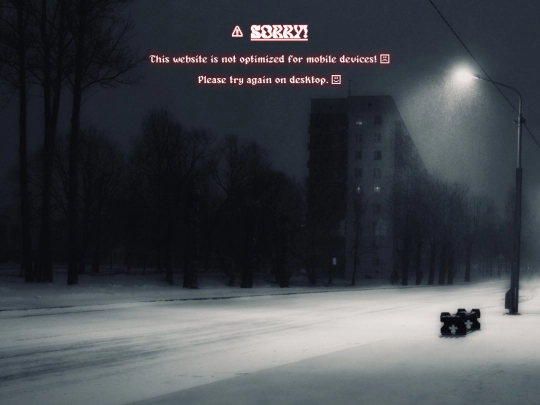 mobileError screenshot