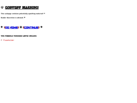 pages/samples/contentWarning screenshot