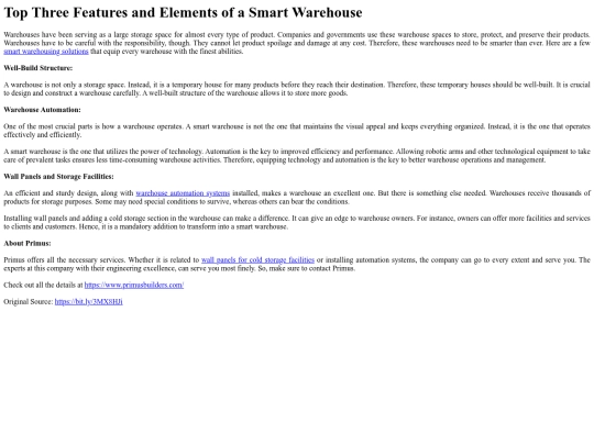 TopThreeFeaturesandElementsofaSmartWarehouse screenshot