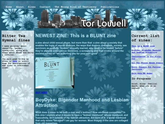 zines screenshot