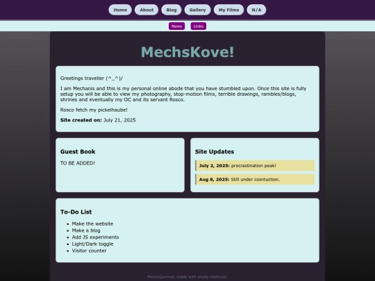 testing screenshot