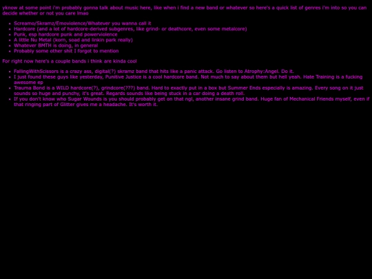 musicblogthing screenshot