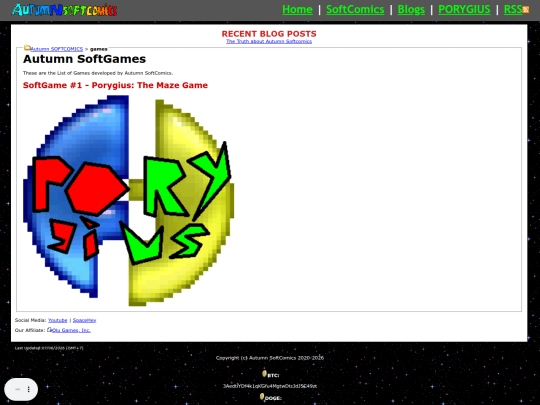 games screenshot