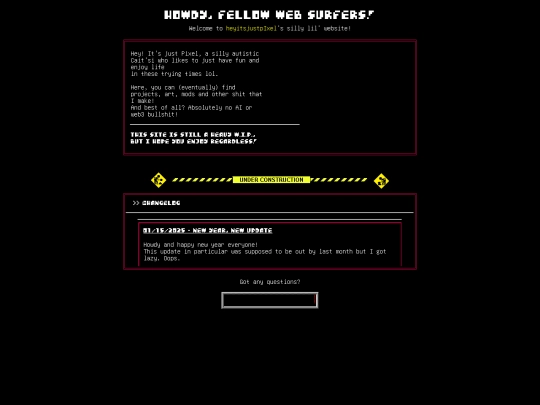 homepage screenshot