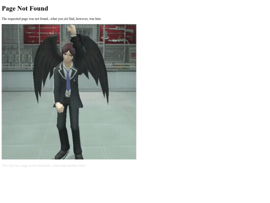 not_found screenshot