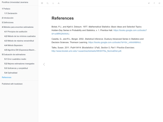 references screenshot