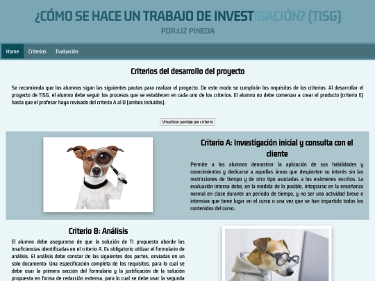 criterios screenshot