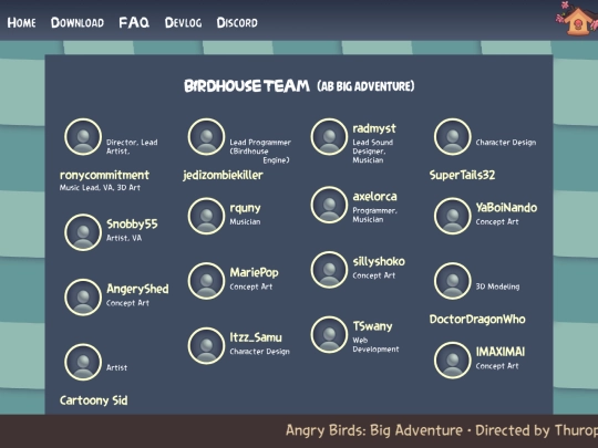 credits screenshot