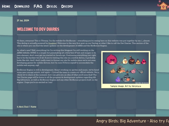 devlog/posts/2024-07-27-Welcome-to-Dev-Diaries screenshot