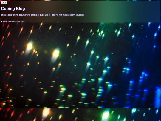 coping-blog screenshot