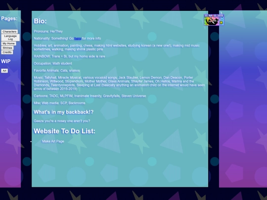 test screenshot