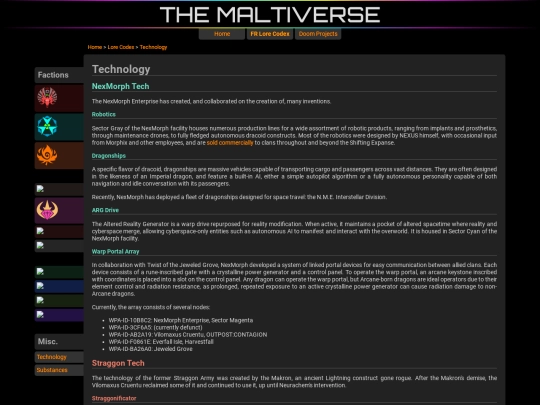 codex/misc_tech screenshot