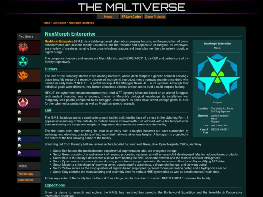 codex/nme screenshot
