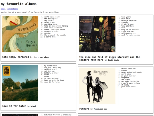 shrines/albums screenshot