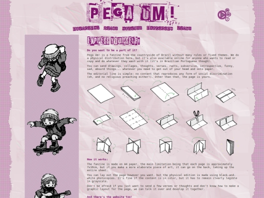 zinecalling screenshot