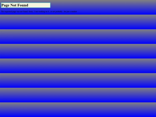 not_found screenshot