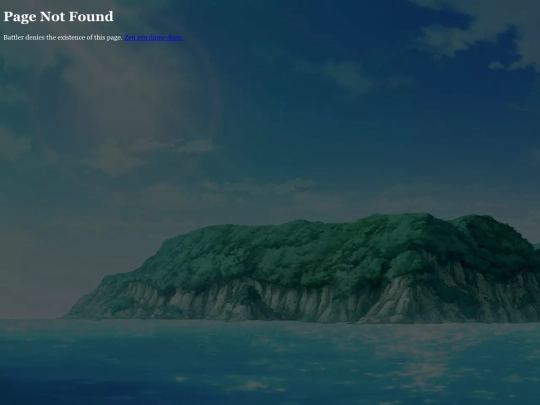 not_found screenshot