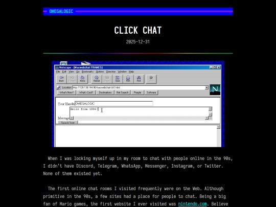 click-chat screenshot