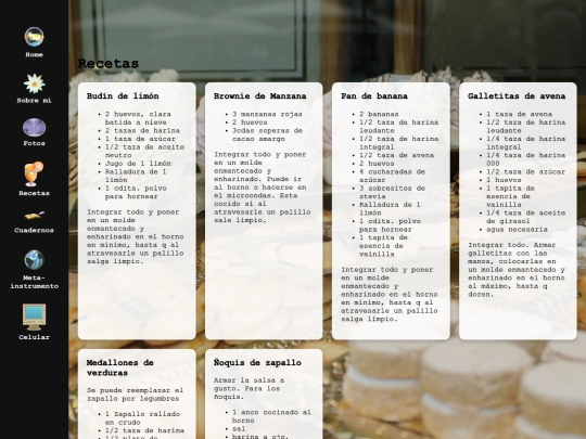 recetas screenshot
