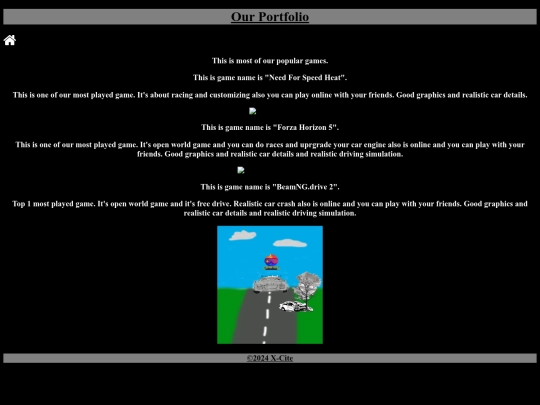 ourportfolio screenshot