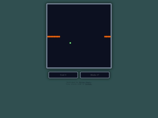 games/snake screenshot
