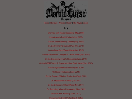 articles screenshot