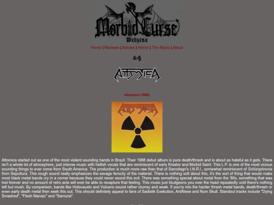 reviews/attomica screenshot