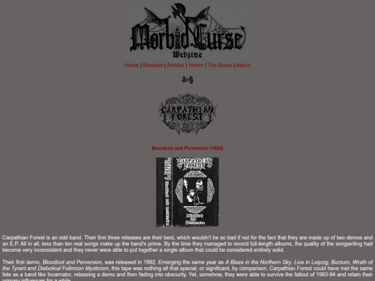 reviews/carpathianforest screenshot