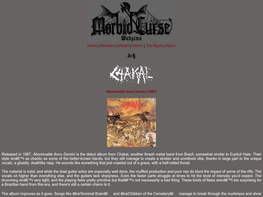 reviews/chakal screenshot
