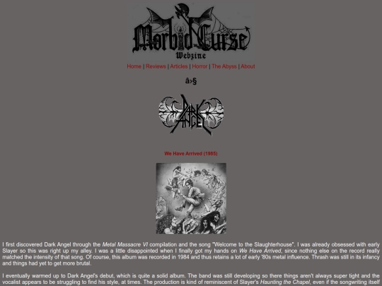 reviews/darkangel screenshot